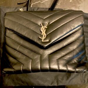 YSL/ SAINT LAURENT Monogramme Loulou Top Handle Bag